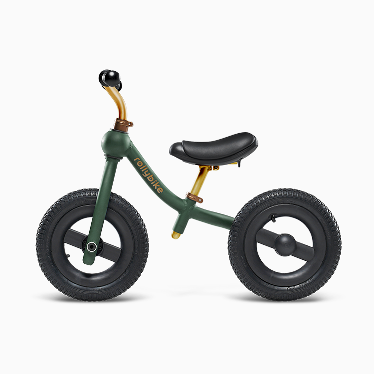 【rollybike】二合一滑步車｜森林綠