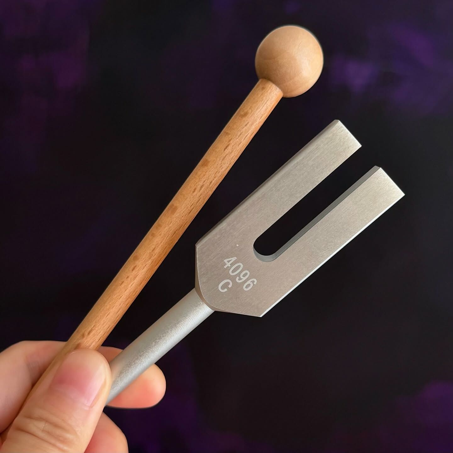 [原石] 4096赫茲 4096音叉 4096hz消磁音叉（附贈白水晶）