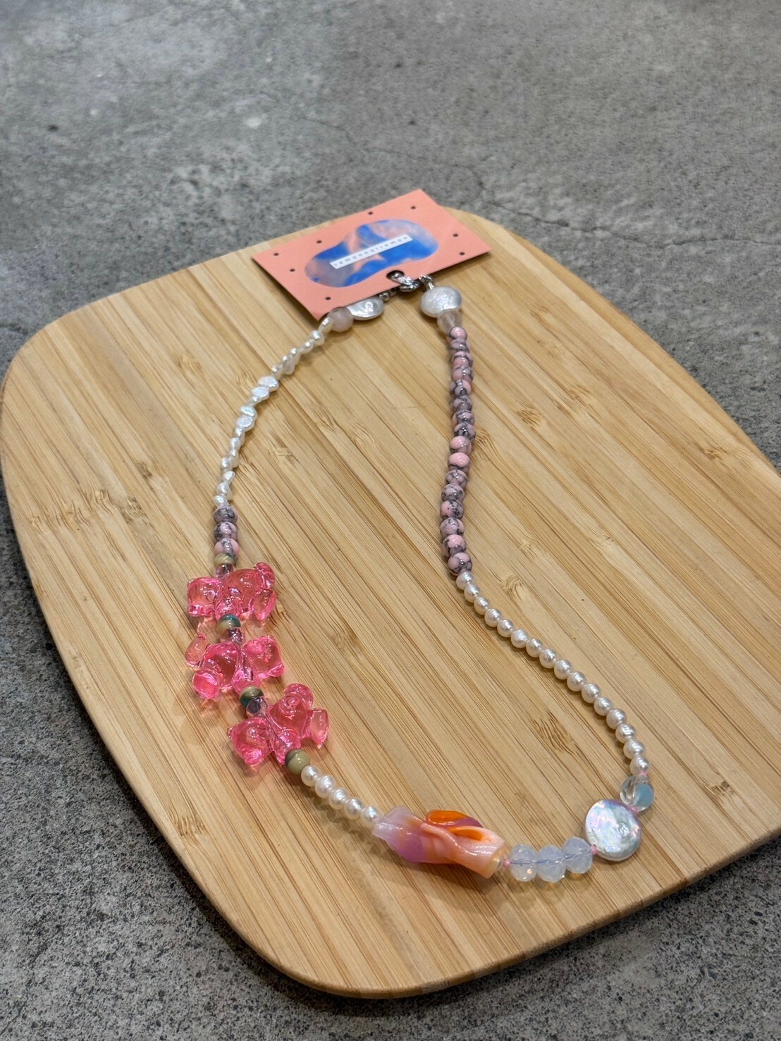 [remonnoiremon] 淡水珍珠串珠項鍊 | remon71