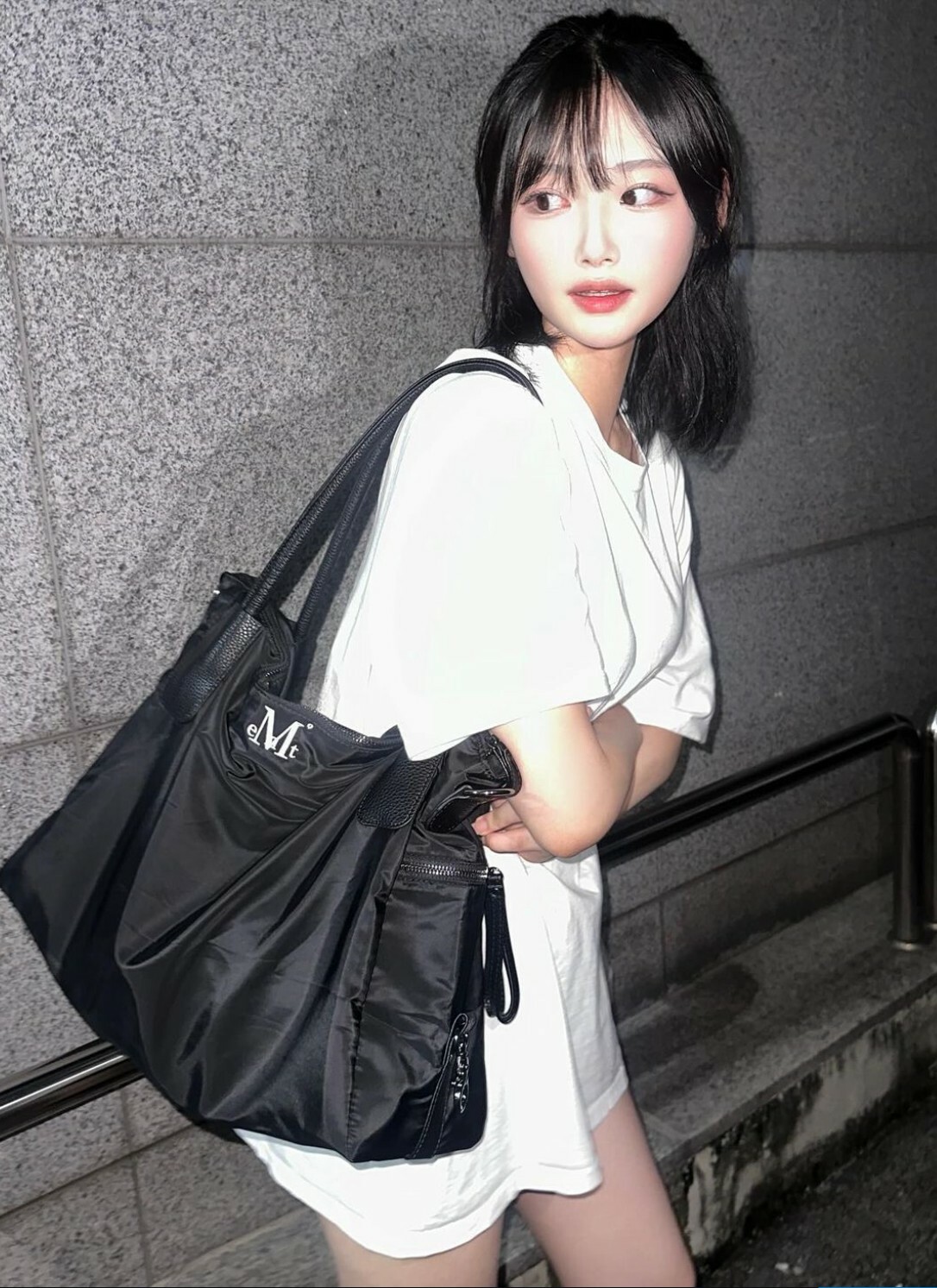 4WAY SIGNATURE LOGO 手提包 男女通用手提包 單肩包