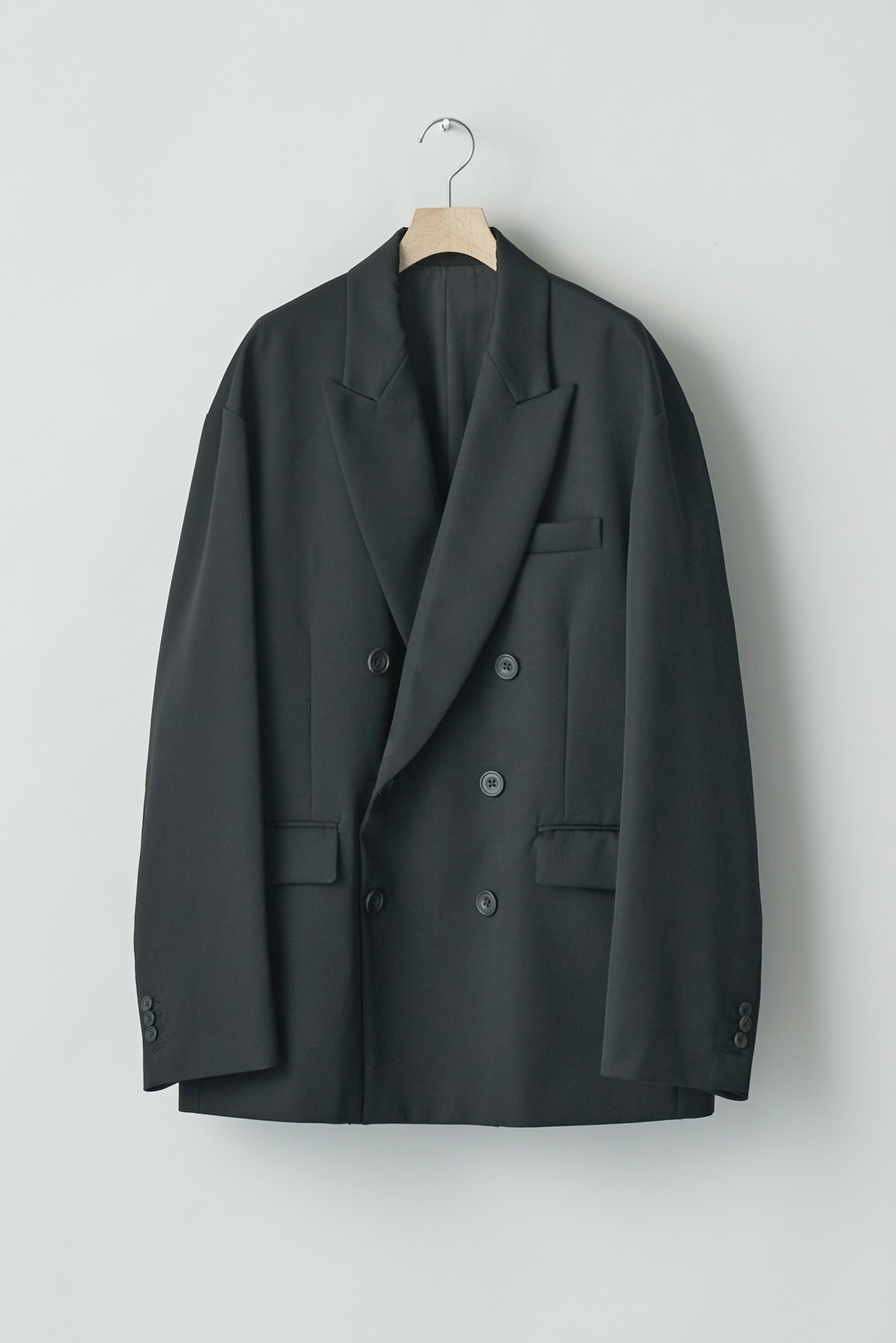 ssstein OVERSIZED DOUBLE BREASTED JACKET (2COL)