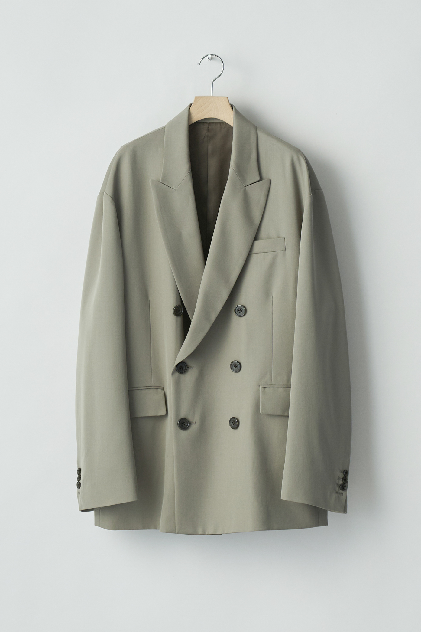 ssstein OVERSIZED DOUBLE BREASTED JACKET (2COL)