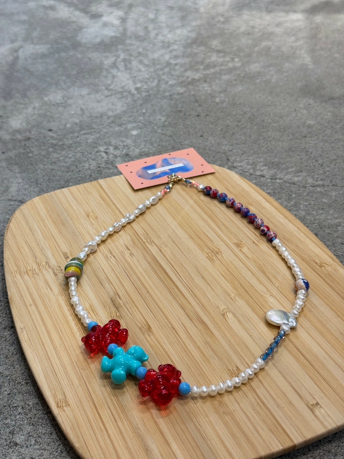 [remonnoiremon] 淡水珍珠串珠項鍊 | remon77