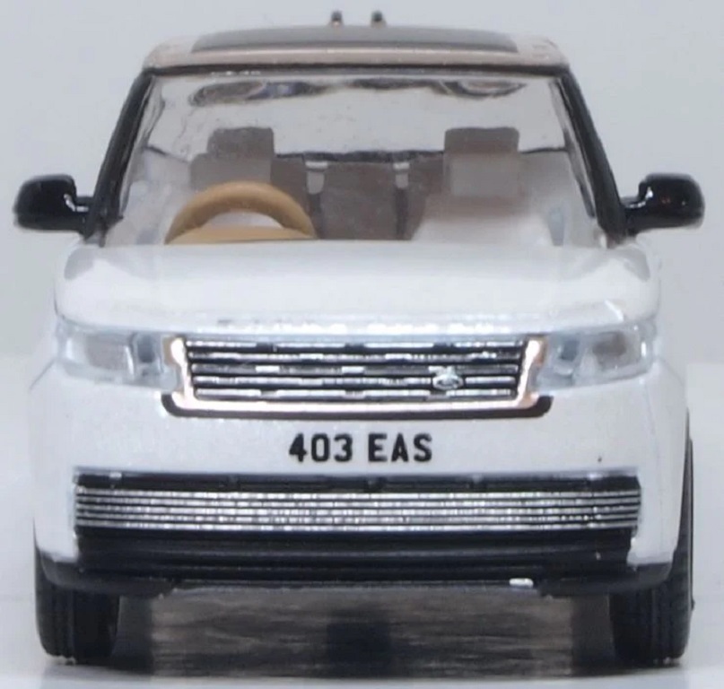Oxford 76RR5L002 1:76 Range Rover L460 長軸距 SV 冰雪白與科林斯銅色