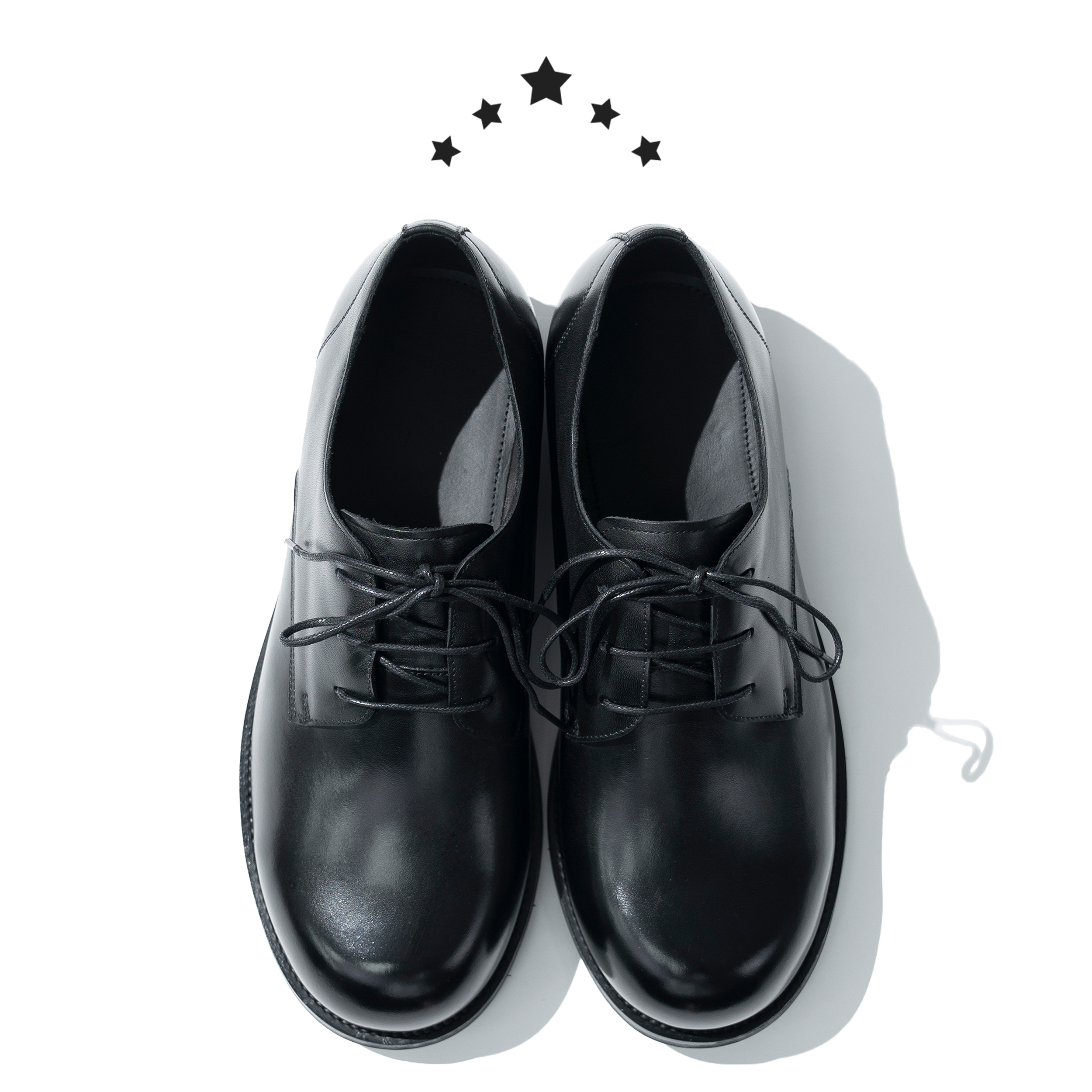 Leather Derby Shoes 牛皮材質 德比鞋 皮鞋 [SS-35]