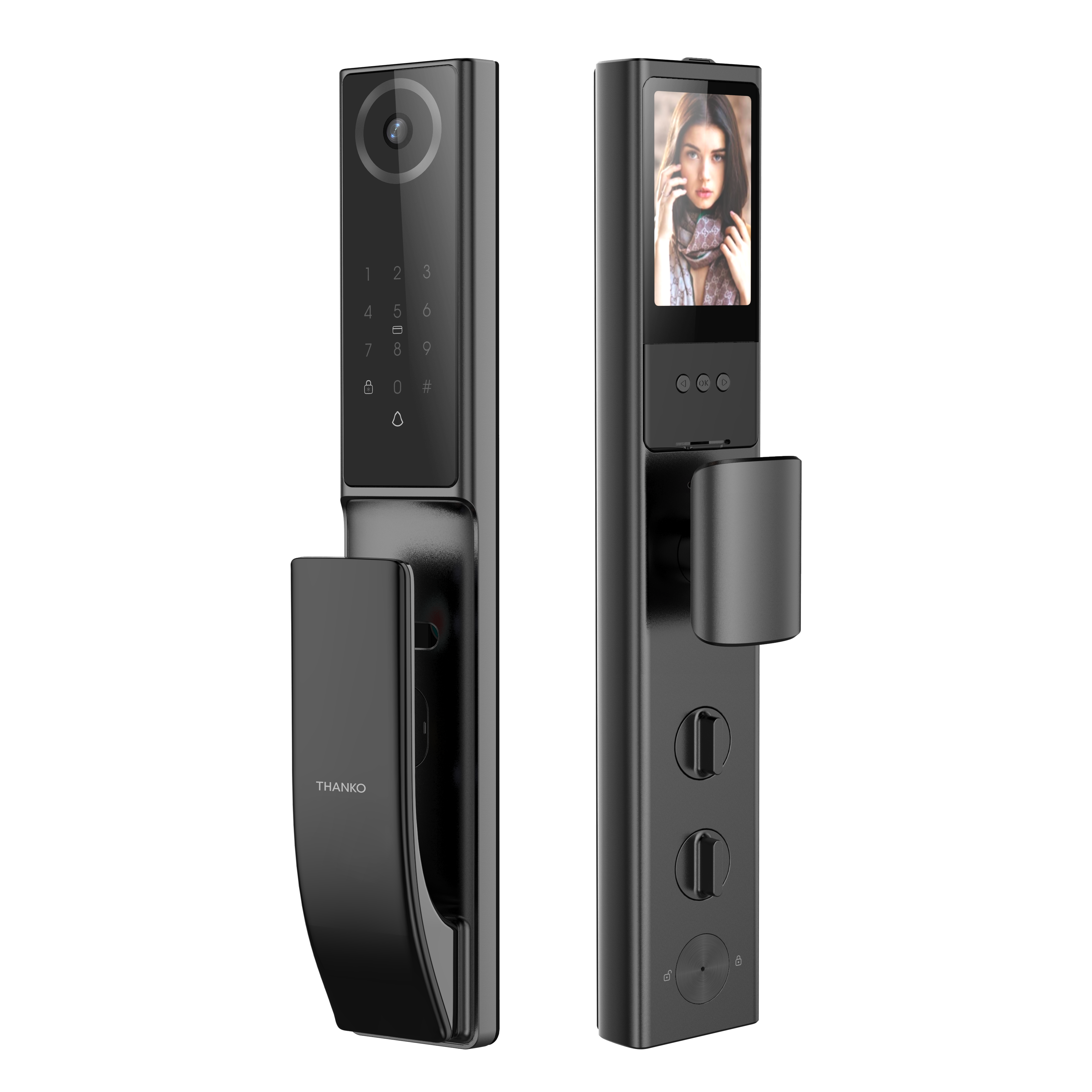 THANKO X1 人臉識別貓眼鎖 (包安裝)