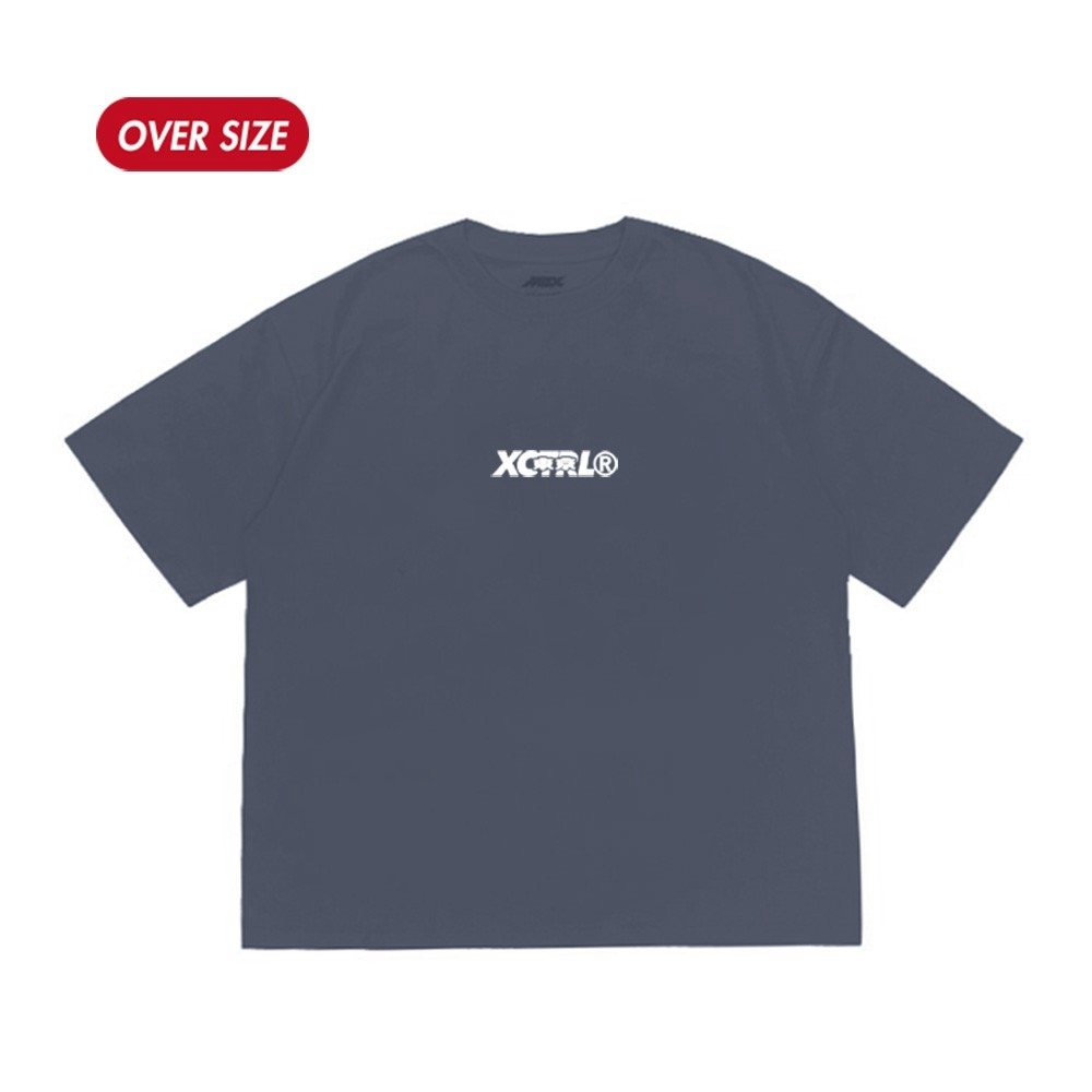 XCTRL 東京神龍寬版短T-灰藍
