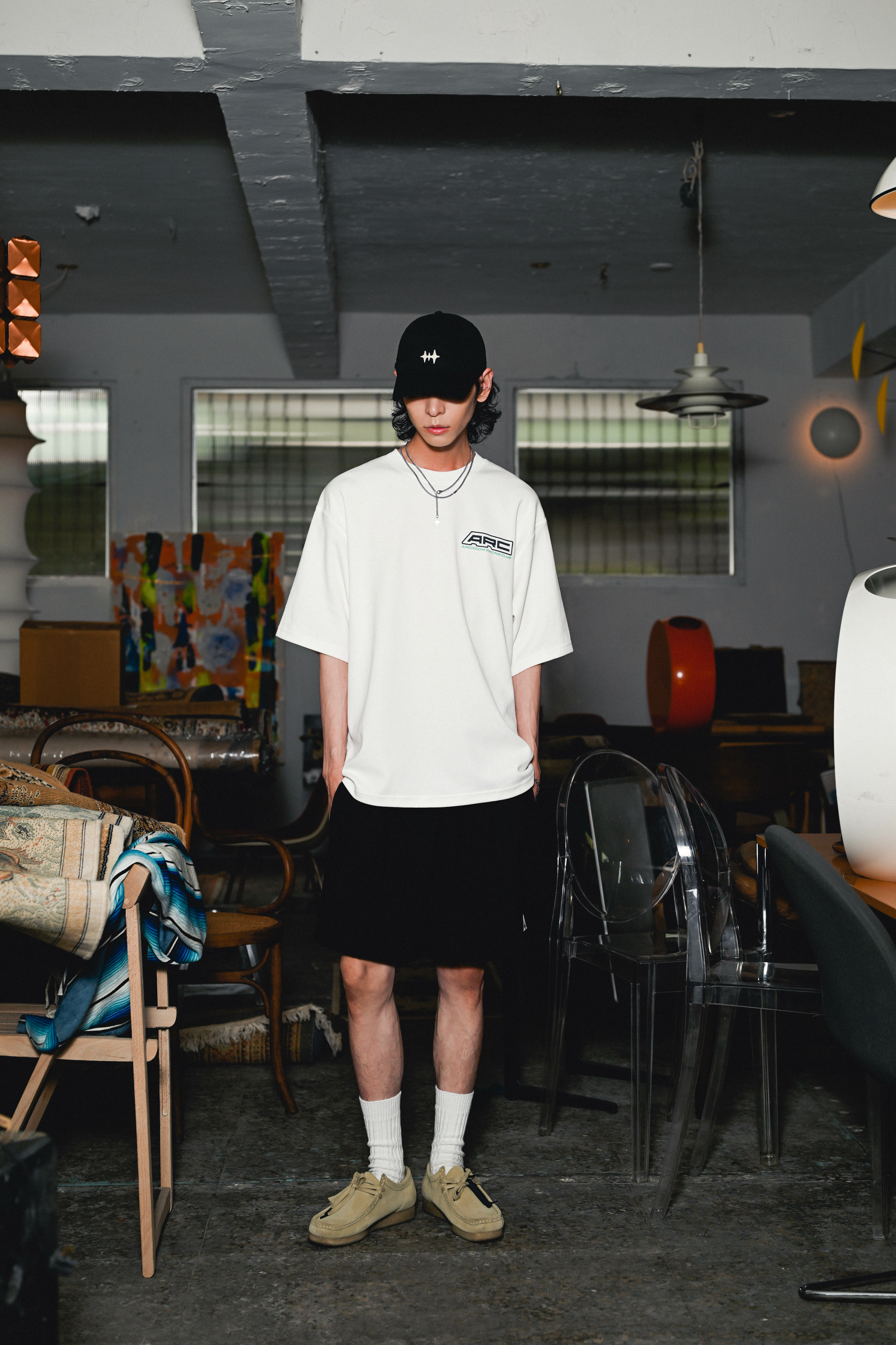 EVERYDAY NYLON SHORTS  - BLACK