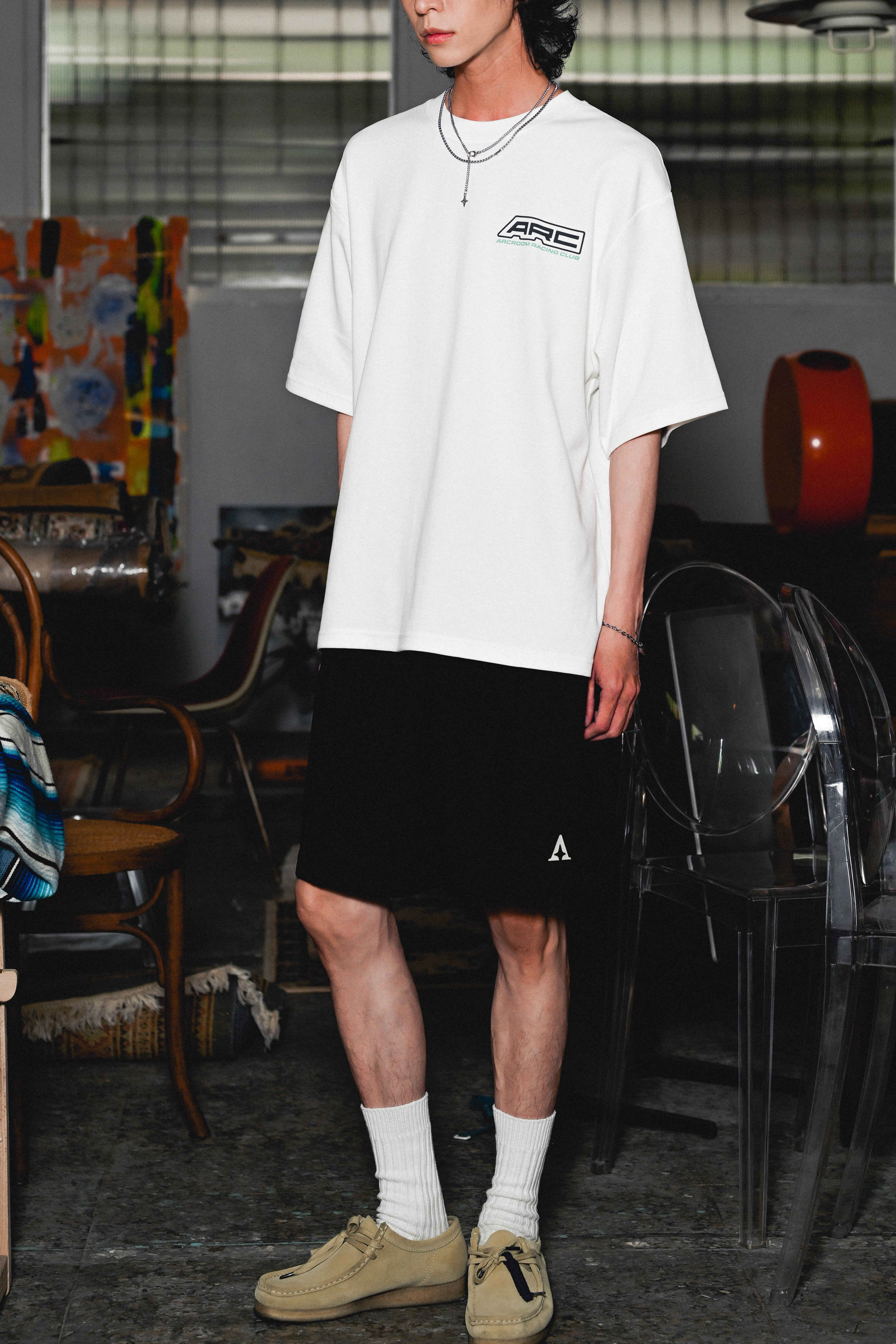 ARC MUTATE GRAPHIC TEE - WHITE