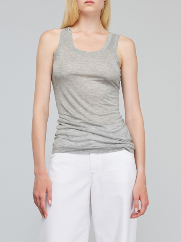 Semicouture 貼身經典背心(灰)