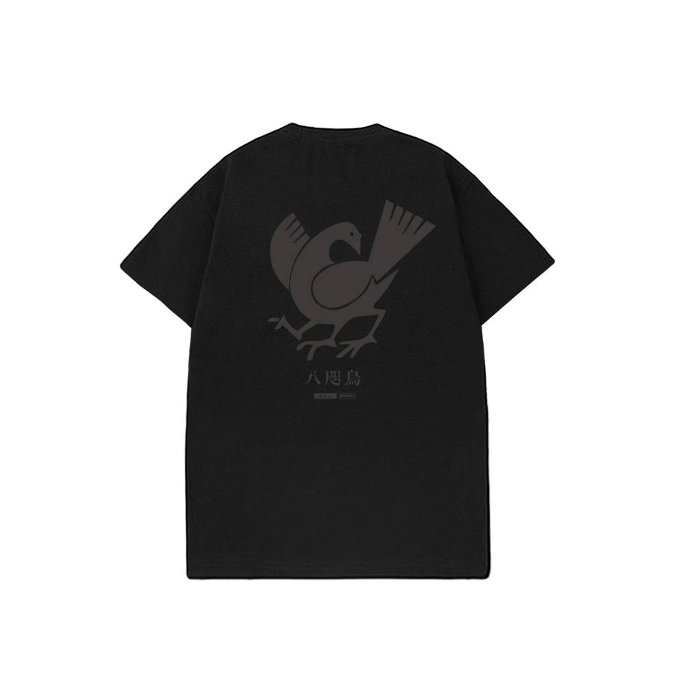 XCTRL 雜賀孫市家紋短T-黑