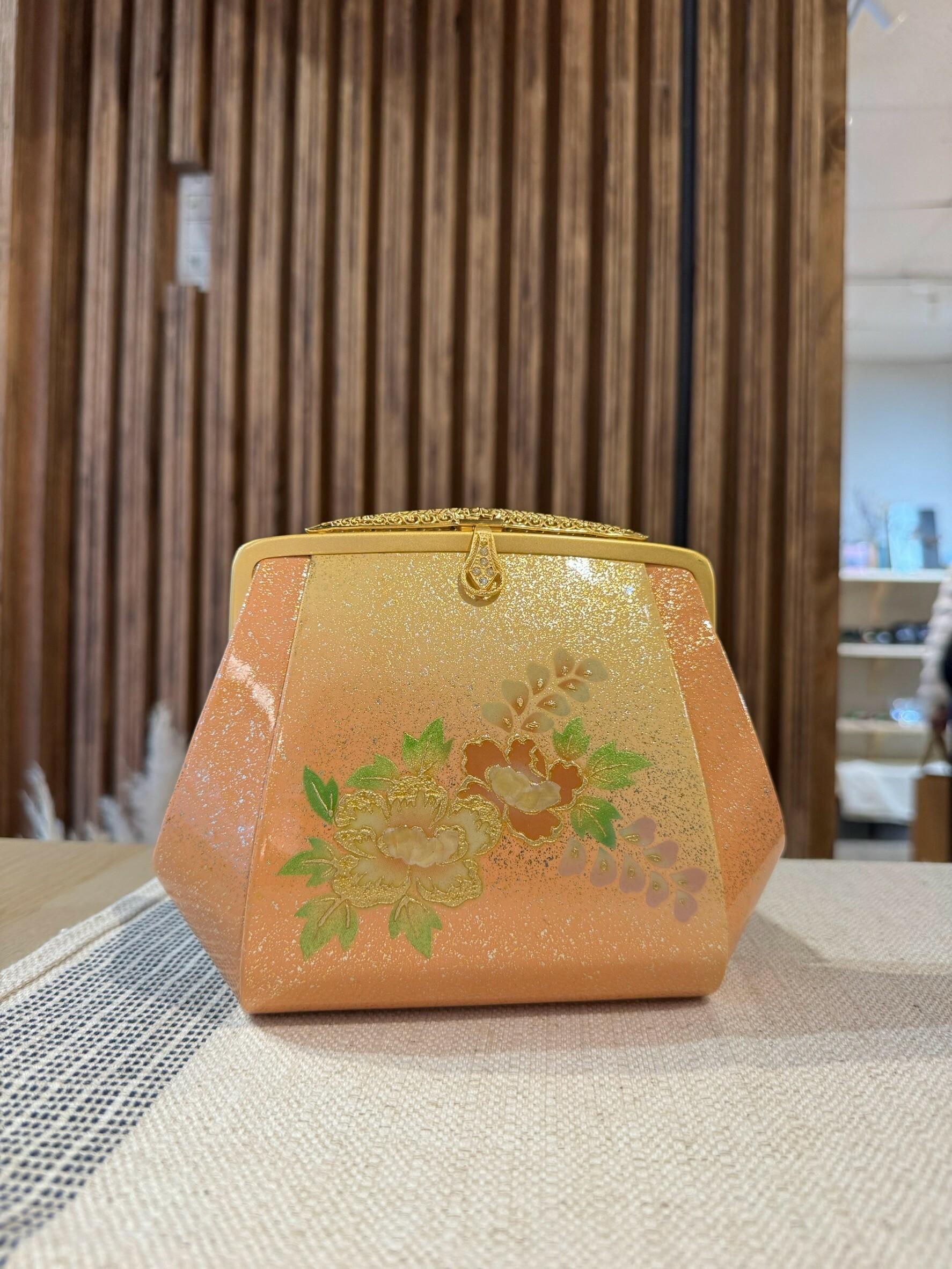 [etowa] 日系金橙春映小包