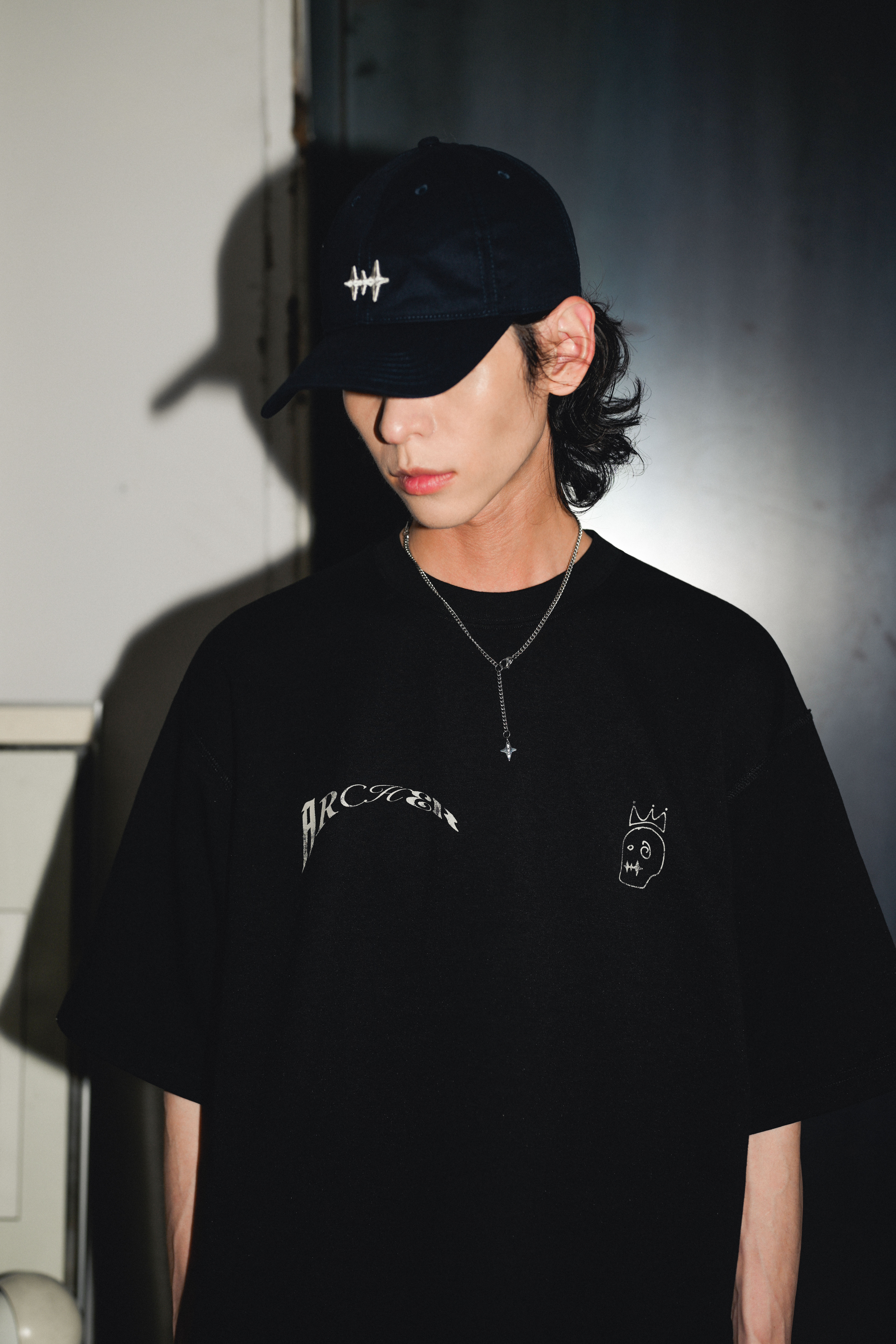 STELLAR ARC BADGE CAP - NAVY