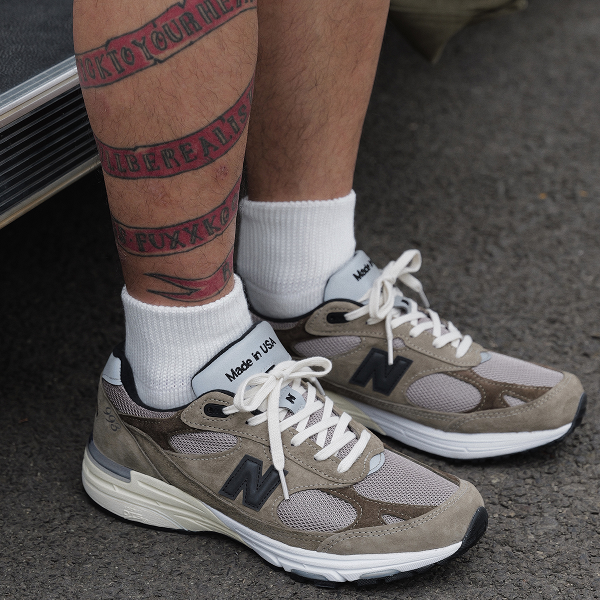 Unbent 25 s/s 純色抗菌毛巾底中筒襪