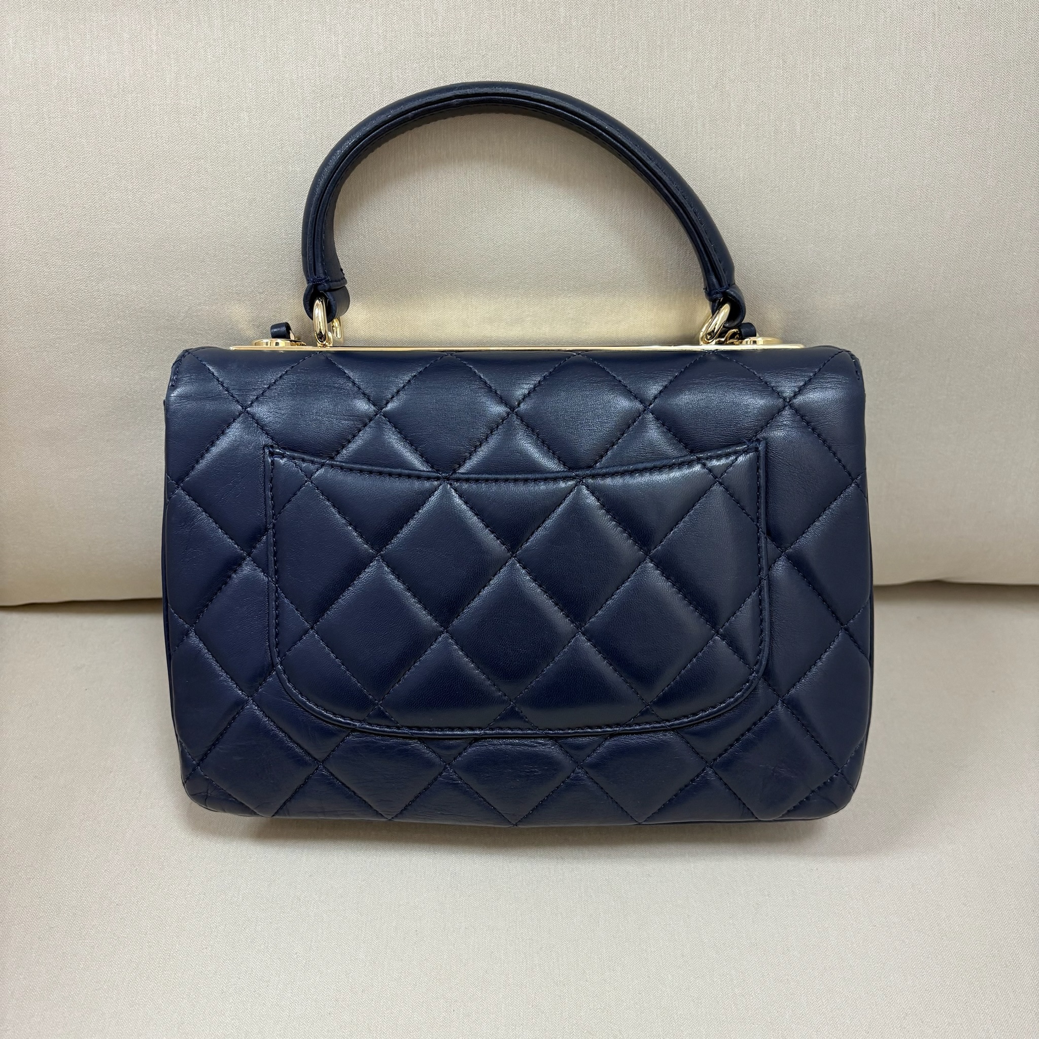 Chanel Trendy CC Bag - Navy / Ghw