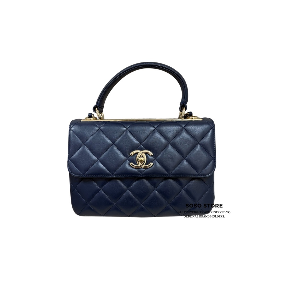 Chanel Trendy CC Bag - Navy / Ghw
