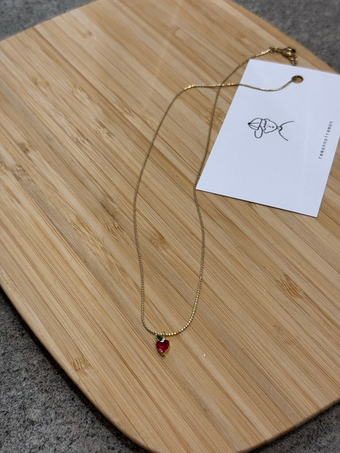 [remonnoiremon] 鋯鑽項鍊 | remon85