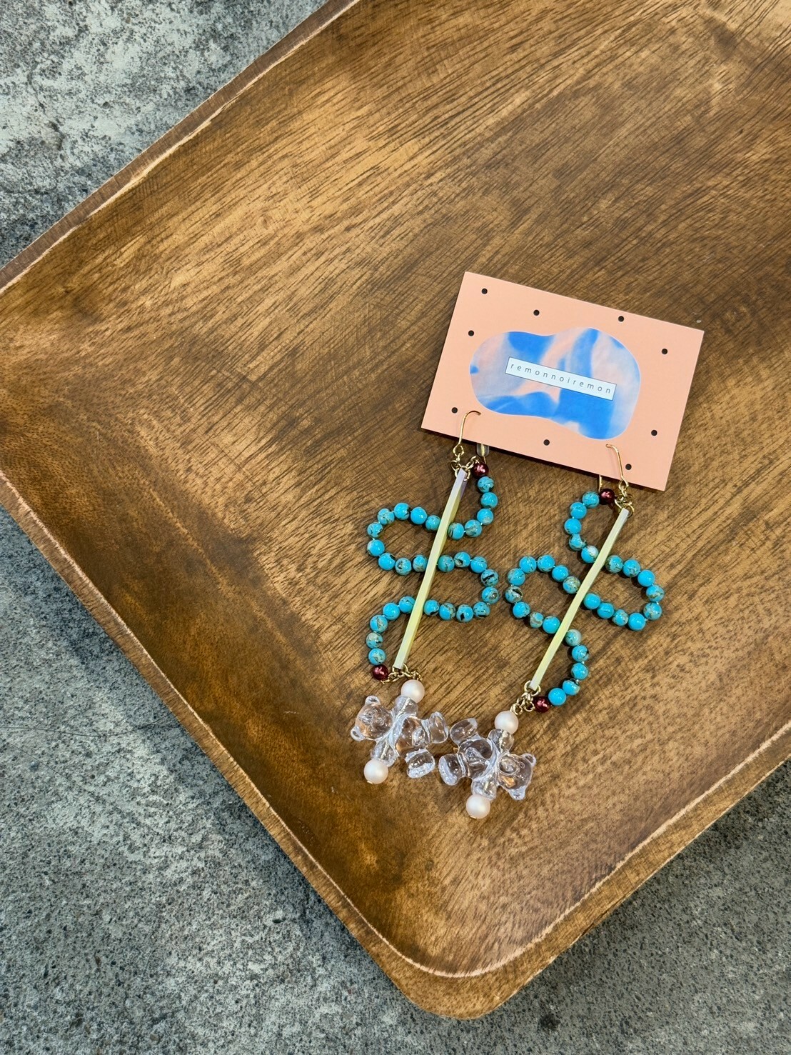 [remonnoiremon] 魯冰花耳環 | remon93