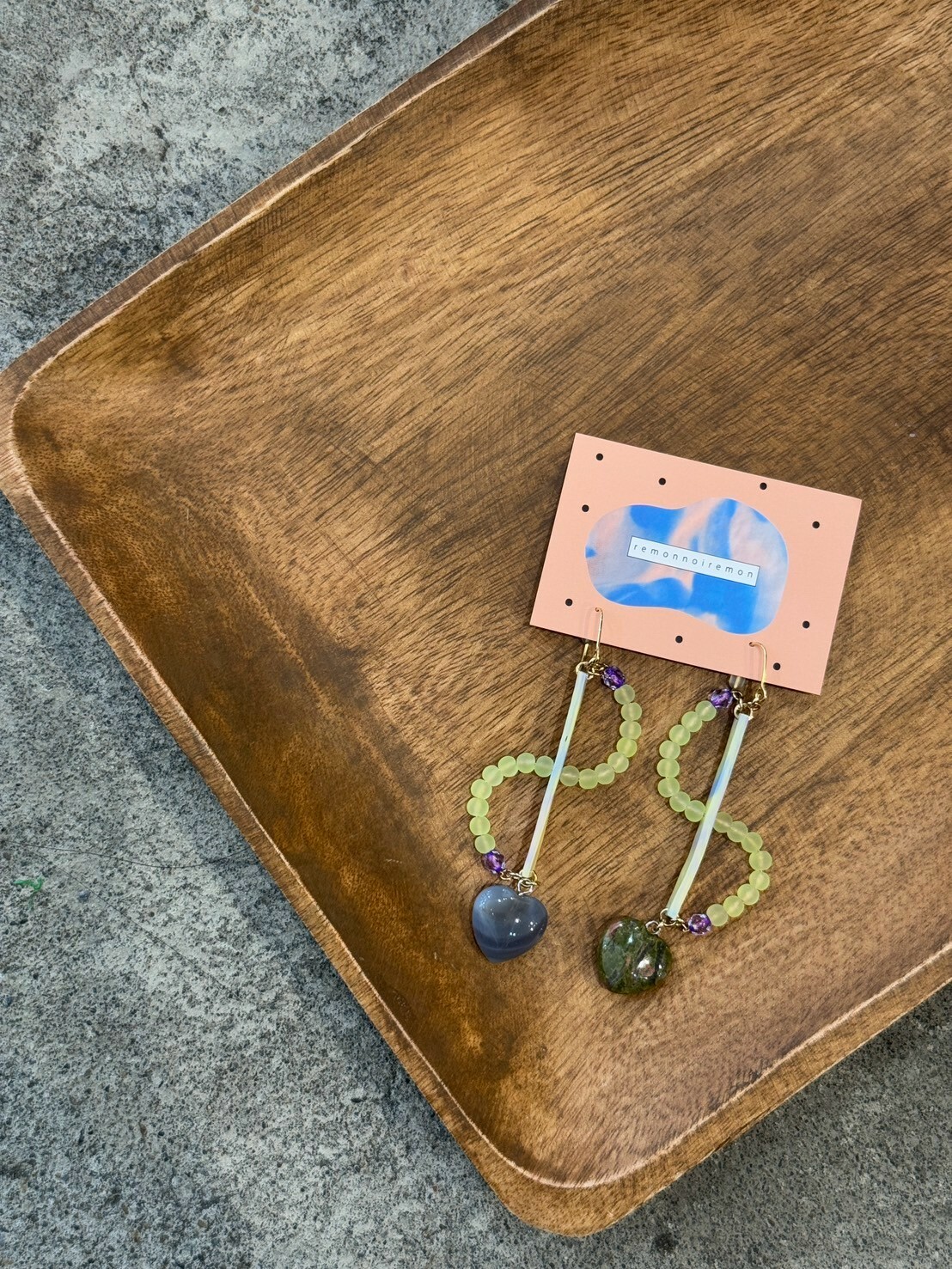 [remonnoiremon] 魯冰花耳環 | remon95