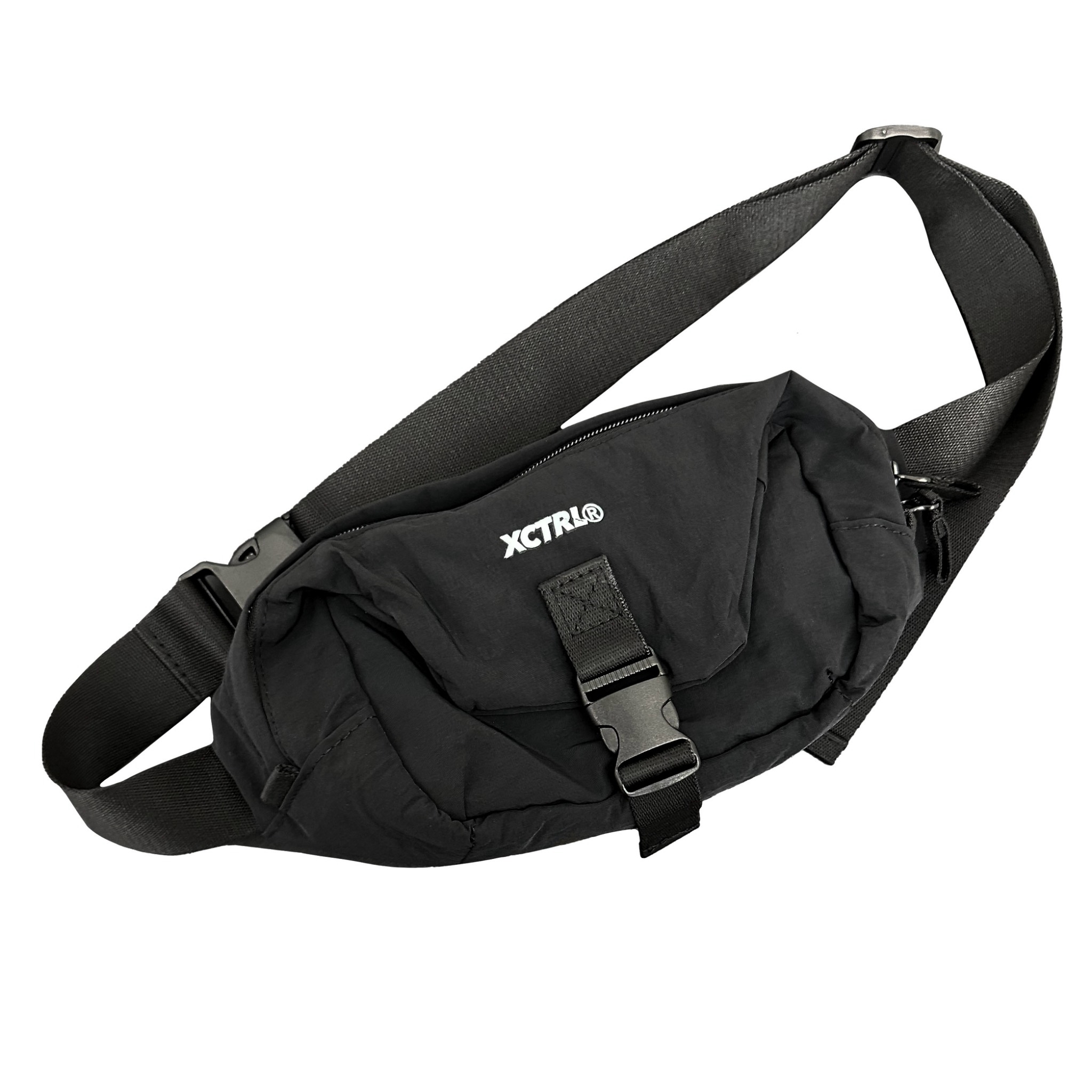 XCTRL 便攜式戶外通勤腰包-黑