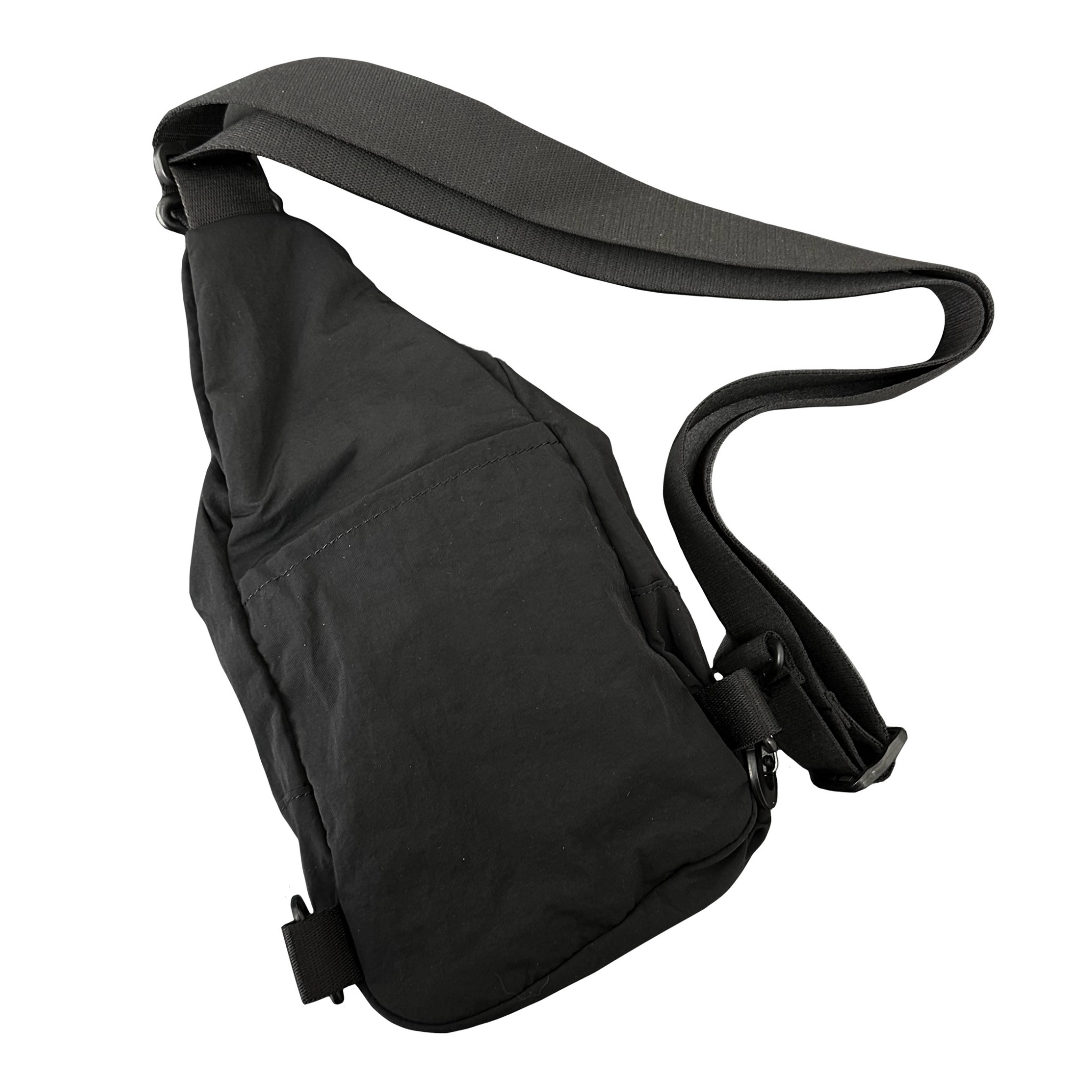 XCTRL 多收納徒步防水單肩包-黑