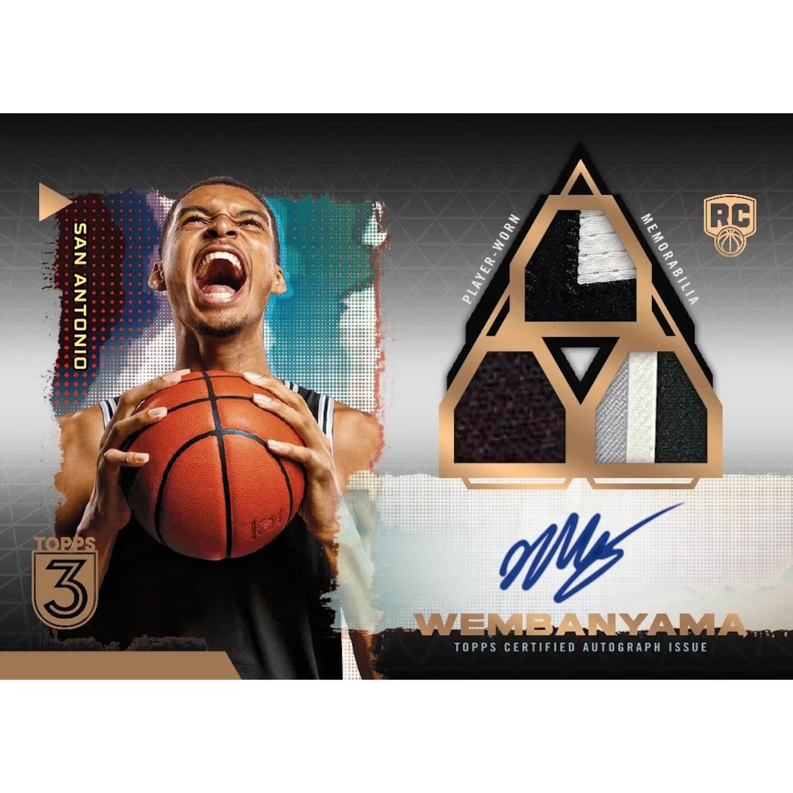 Topps 23/24 Three Basketball (ALL ON CARD)