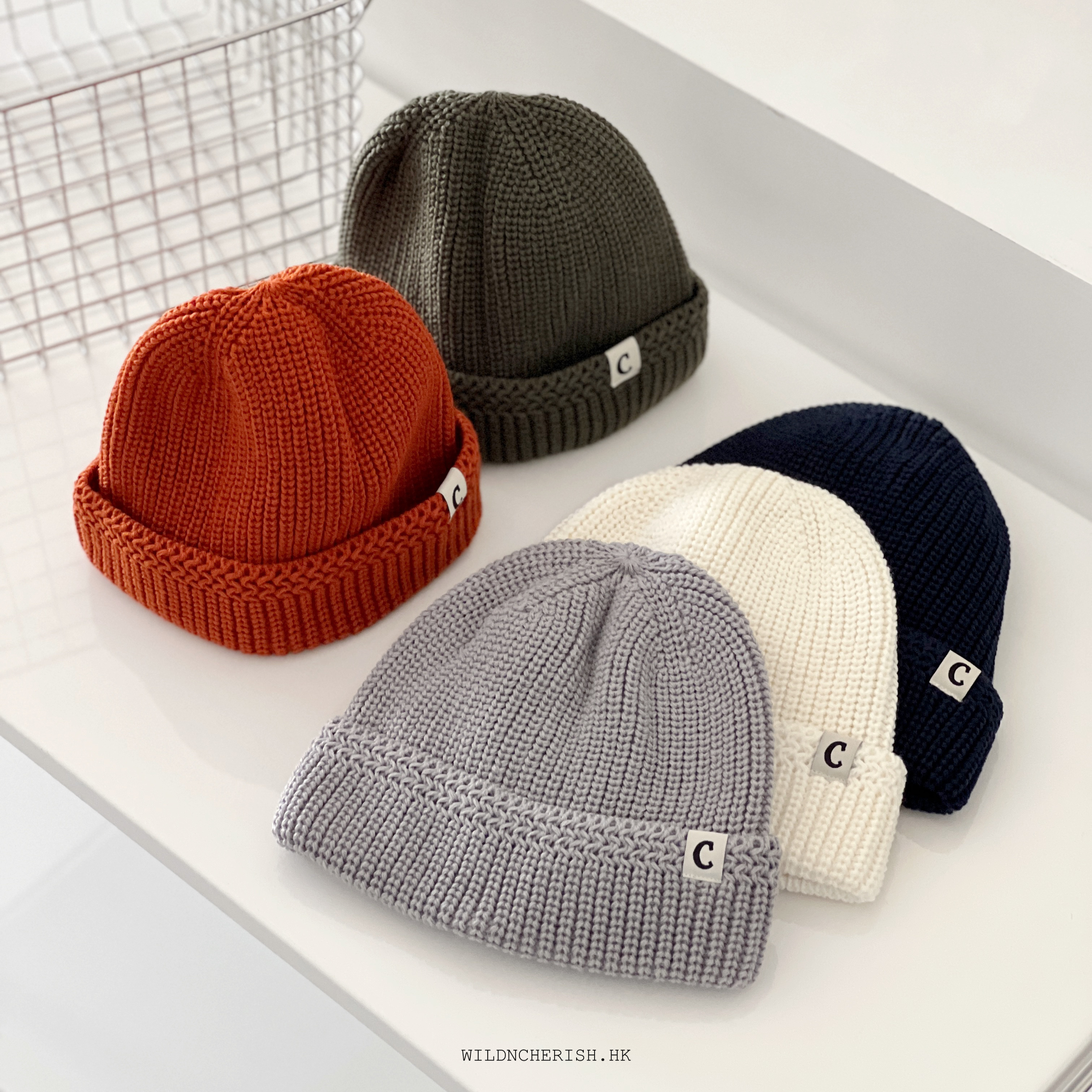 現貨 | Covernat Authentic C Logo Short Beanie 韓國製 冷帽