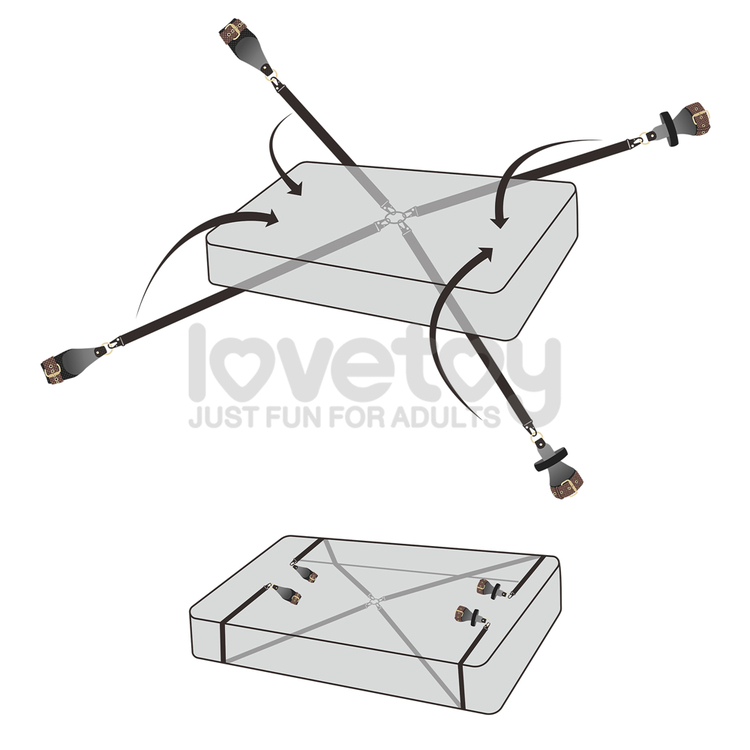 Rebellion Reign sm床綁 sm綁帶 BDSM道具