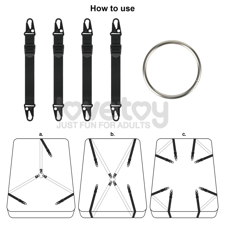 Rebellion Reign sm床綁 sm綁帶 BDSM道具