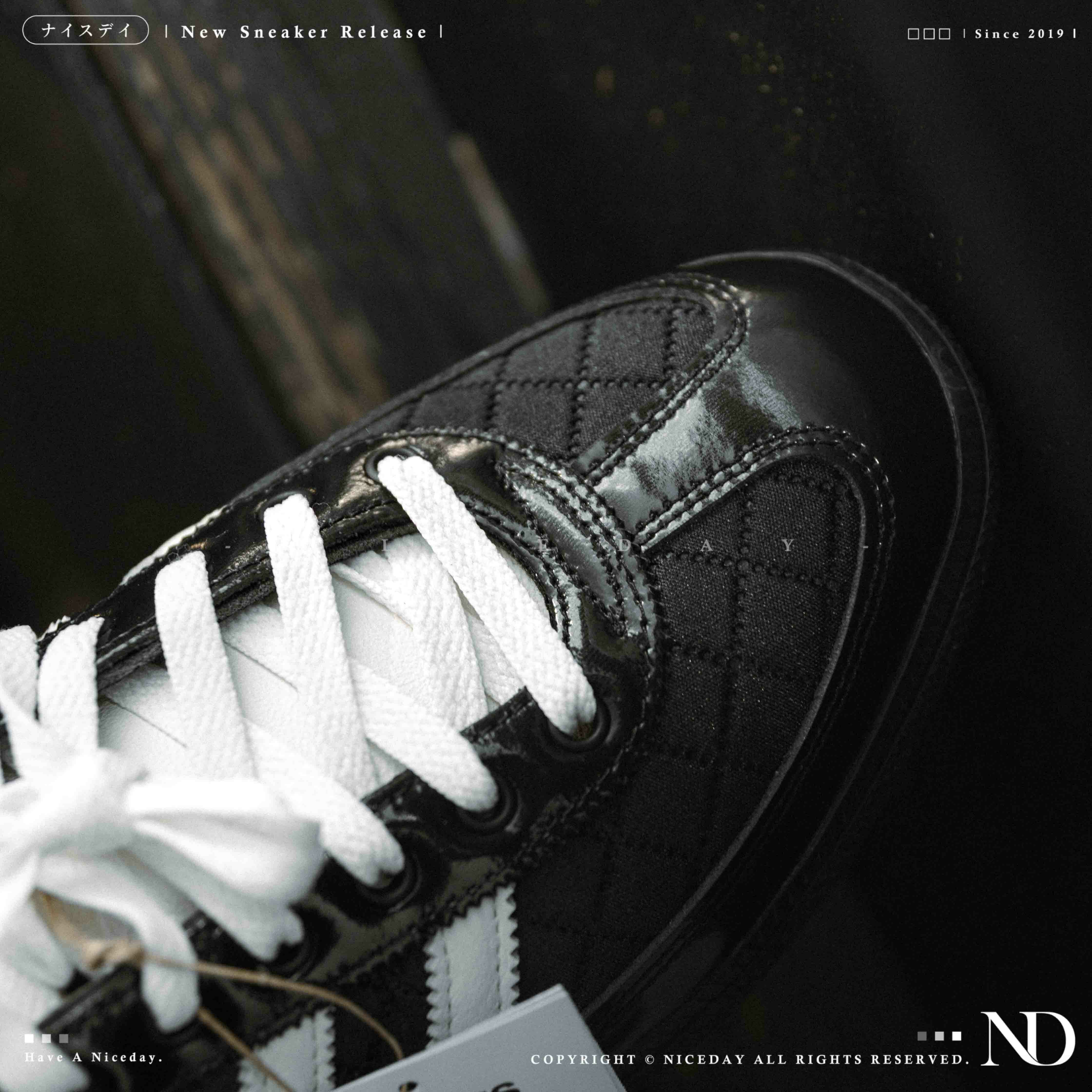 NICEDAY 代購 Adidas Originals Handball Spezial Black & White 黑白 菱格紋 小香風 JP5669