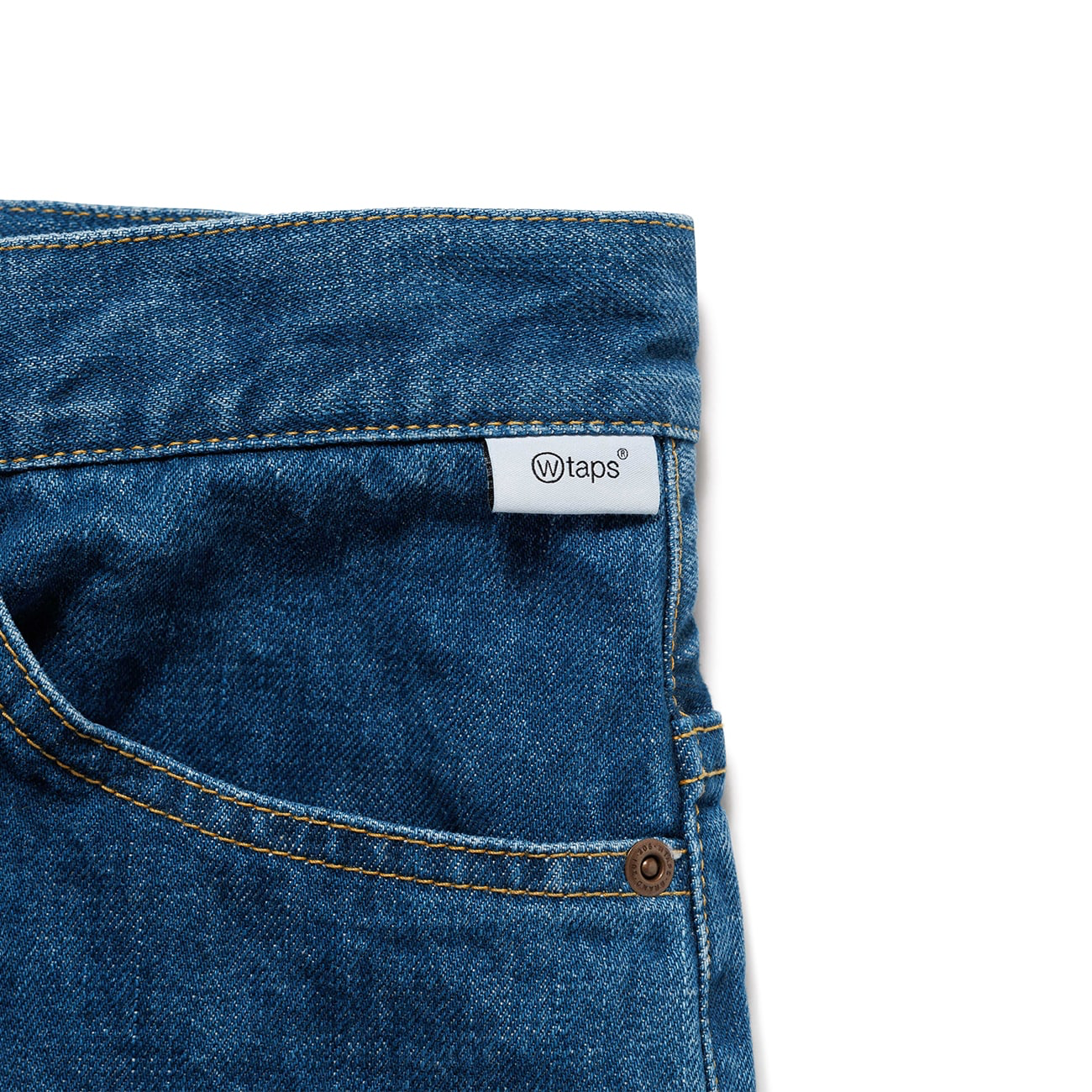WTAPS BLUES STRAIGHT / TROUSERS / COTTON. DENIM 251WVDT