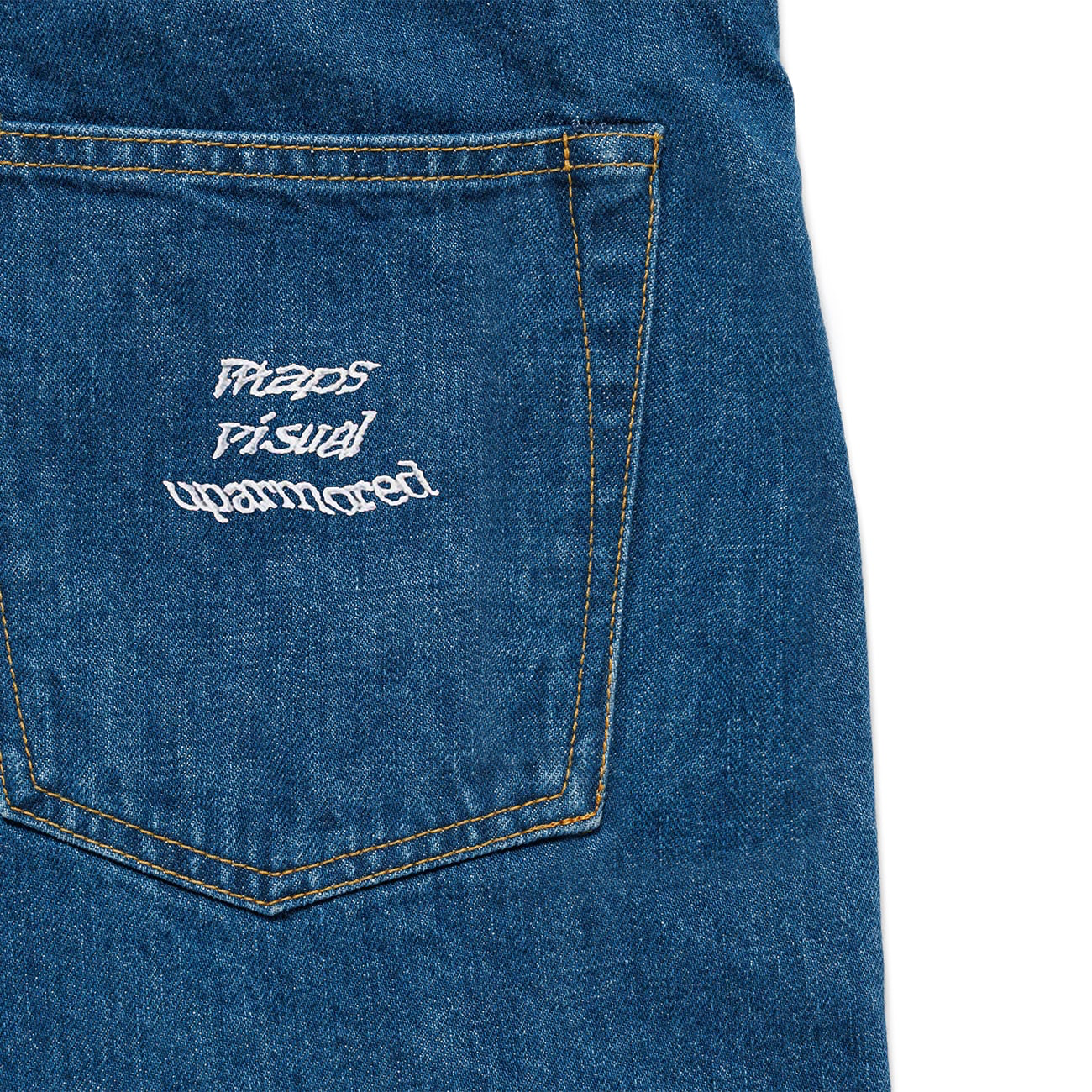 WTAPS BLUES STRAIGHT / TROUSERS / COTTON. DENIM 251WVDT