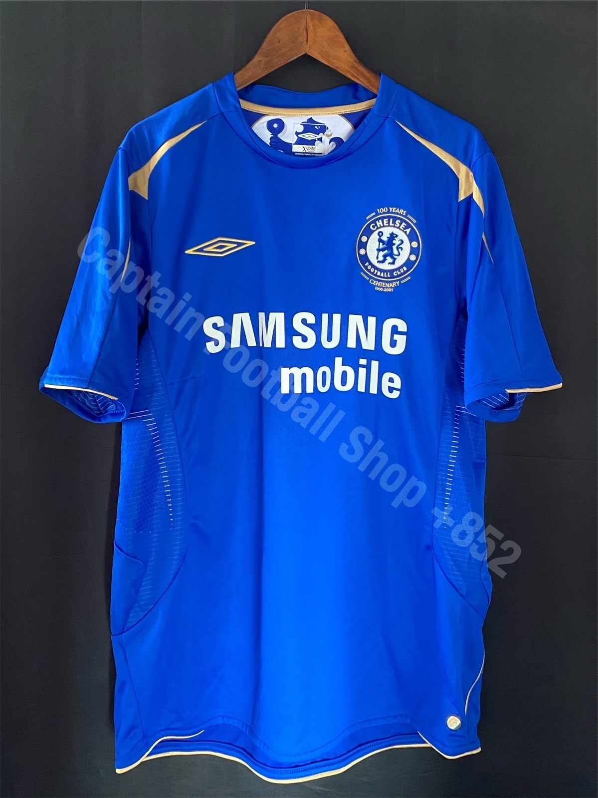 Chelsea 2005-2006 Umbro Centenary Home Shirt