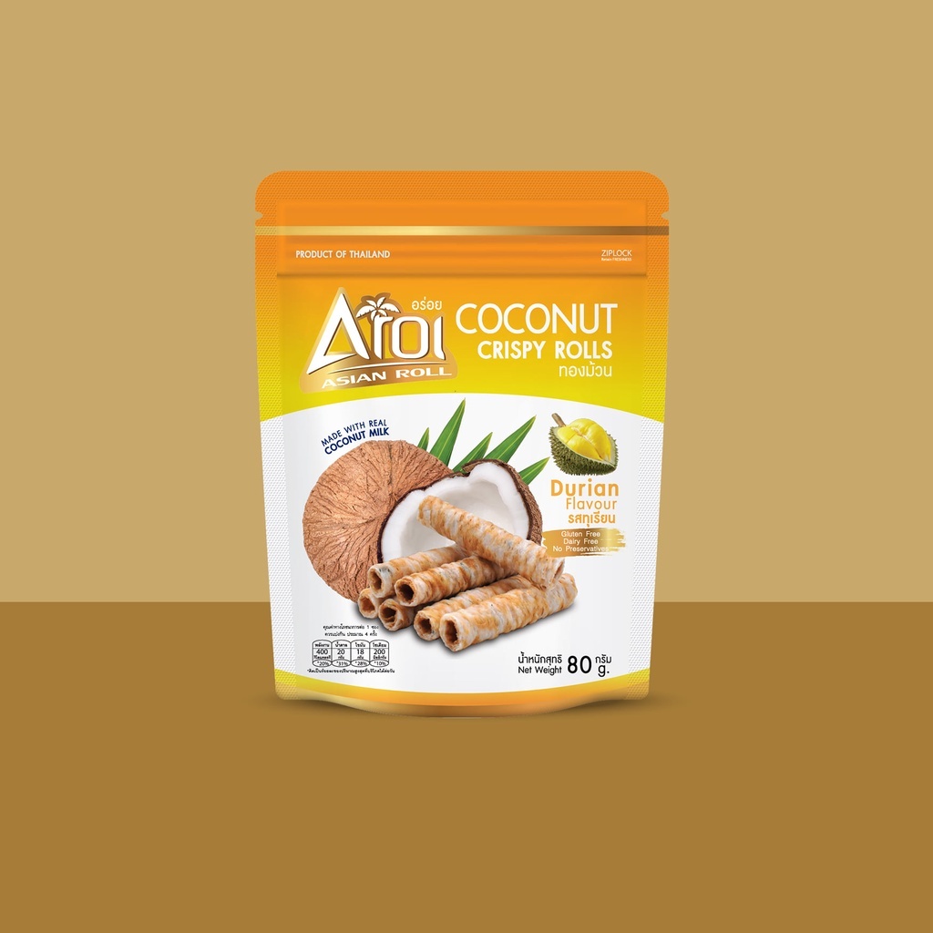 Aroi 椰子捲 80g