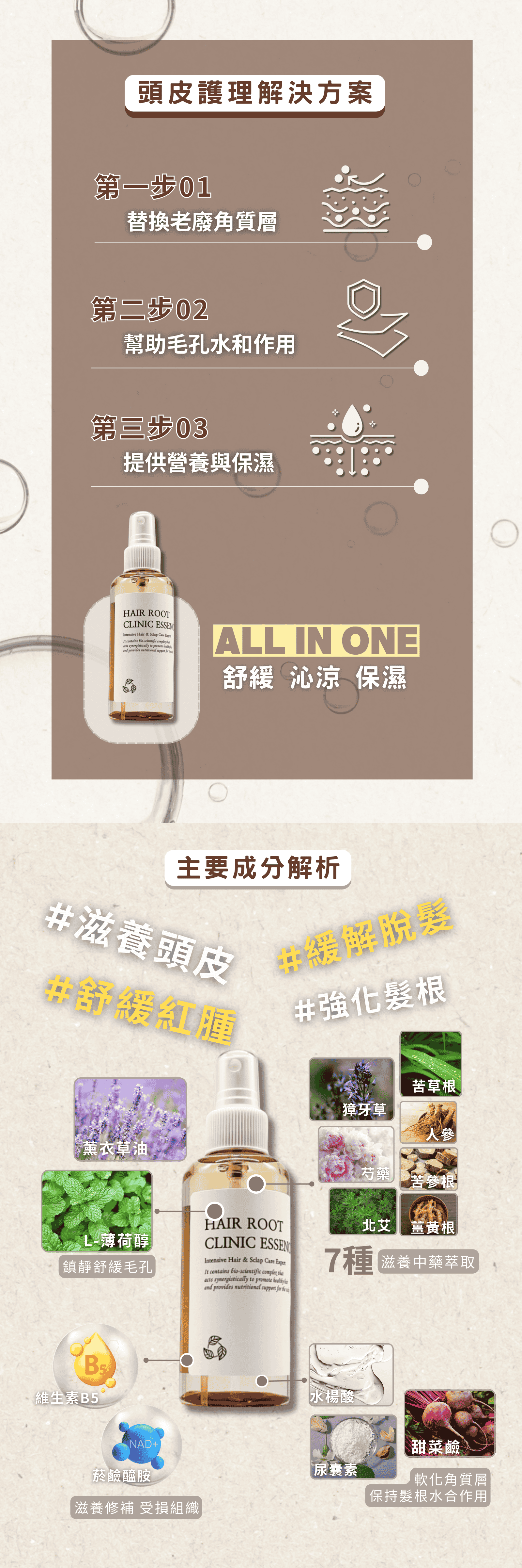 REBONCEL瑞本氏 髮根護理精華液