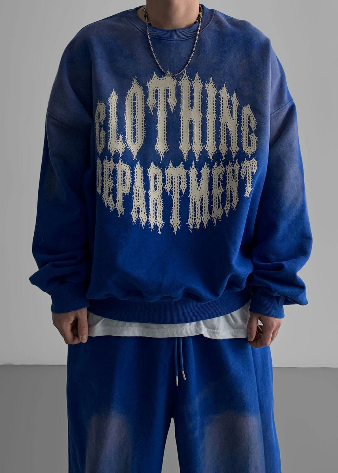 洗水英文字衛衣 COVILL-169T