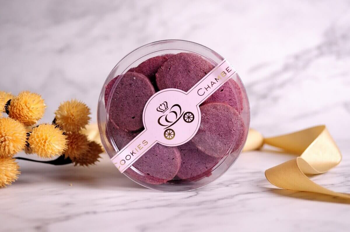 紫心地瓜小圓餅