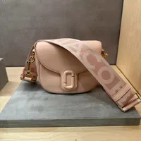 [S] MARC JACOBS ROSE 2S3HMS003H03-624 THE COVERED J MARC SADDLE BAG, 196611035552 (SMJ457)