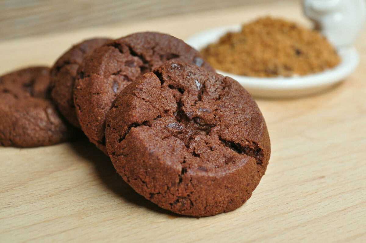 黑糖巧克力圓酥