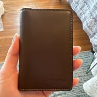 [S] COACH MAPLE CJ728 ID CARD WALLET LTH, 196395548927 (SCO1140)