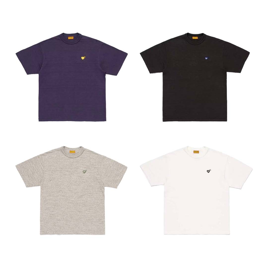 2025SS HUMAN MADE HEART BADGE T-SHIRT 愛心 徽章 短T 現貨 HM29CS040