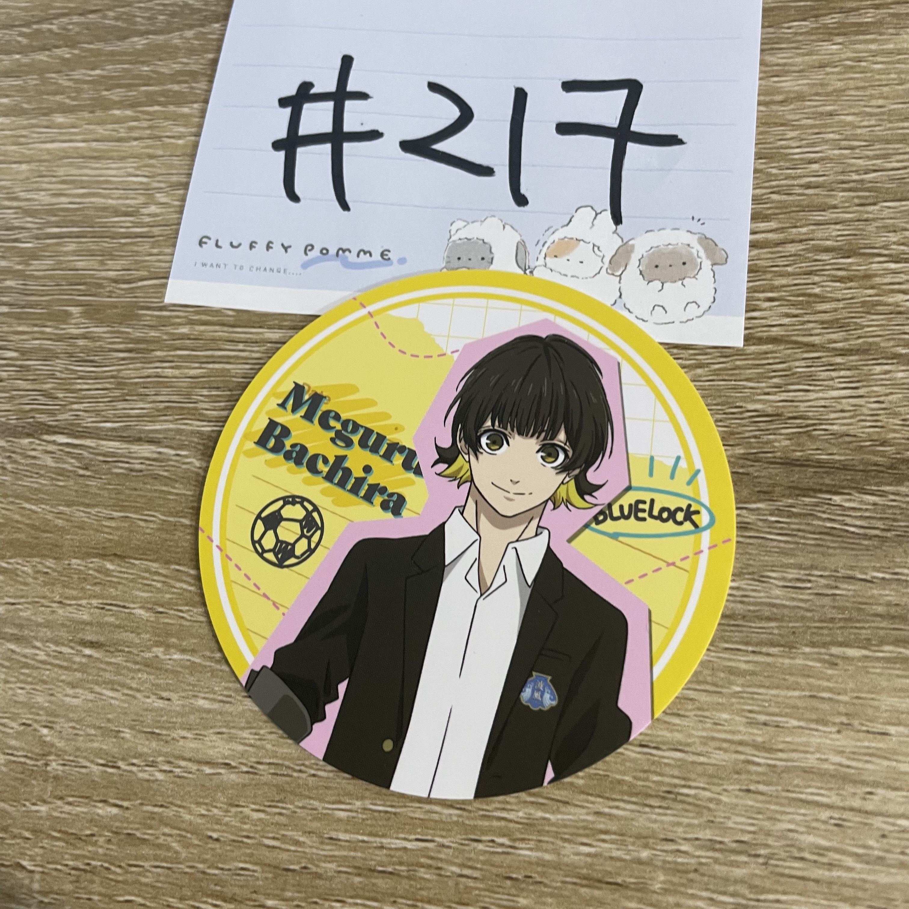 BlueLock 蜂樂 杯墊#217