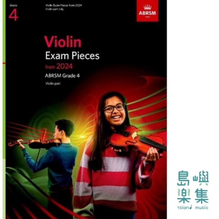 Violin Exam Pieces from 2024, ABRSM Grade 4 Violin Part