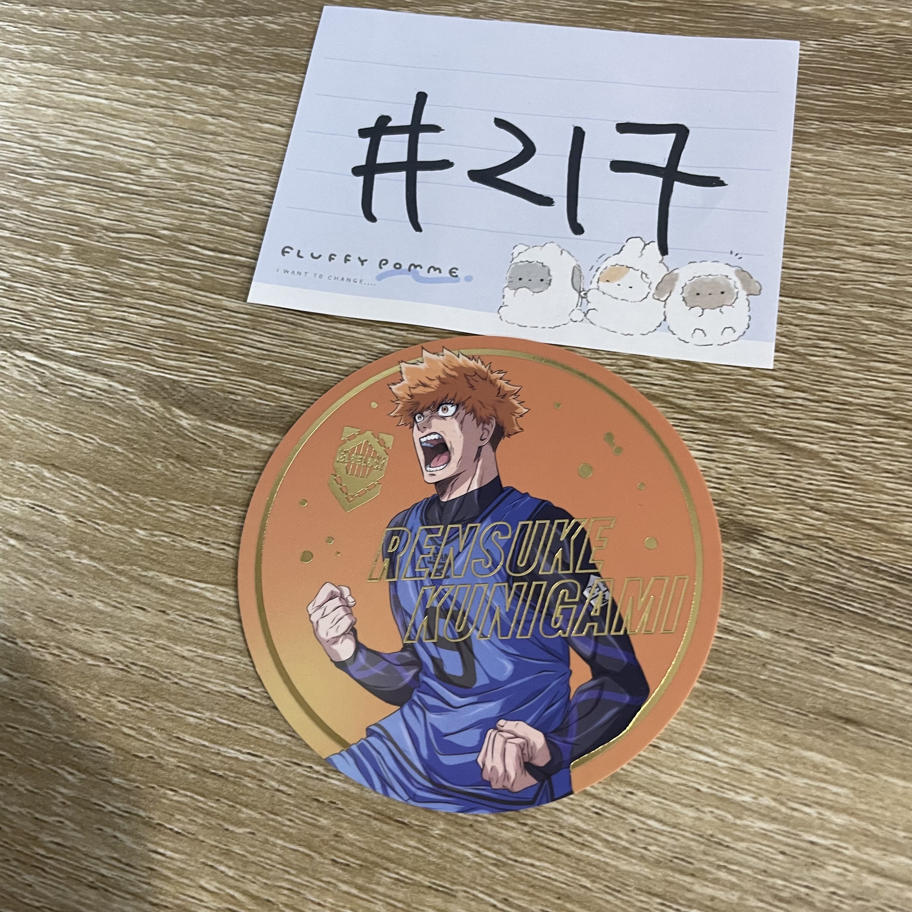 BlueLock 國神  杯墊#217