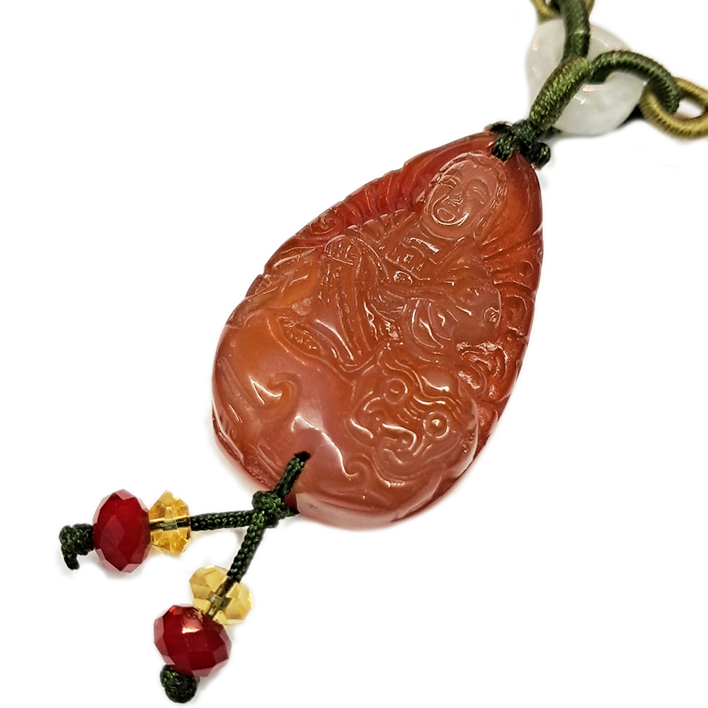 普賢菩薩{紅玉髓}項鍊【十方】150251