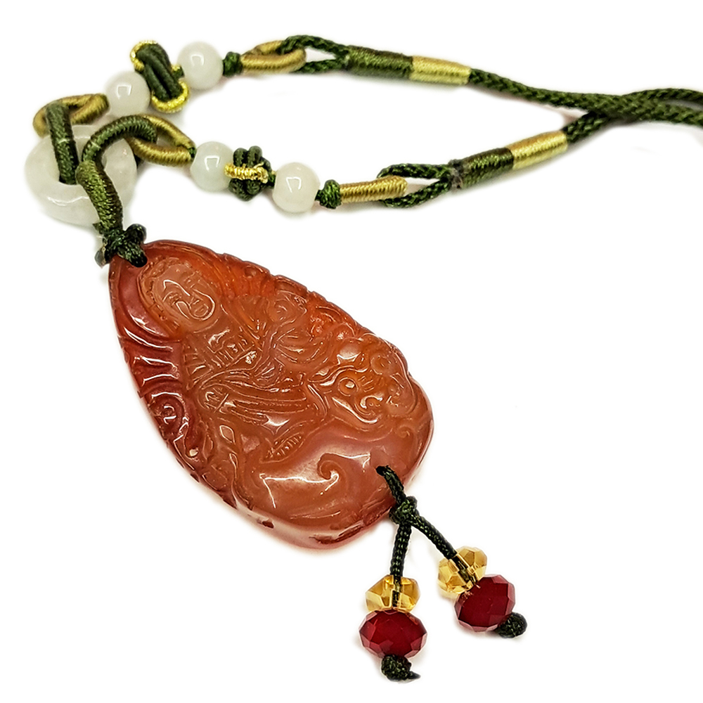 普賢菩薩{紅玉髓}項鍊【十方】150251