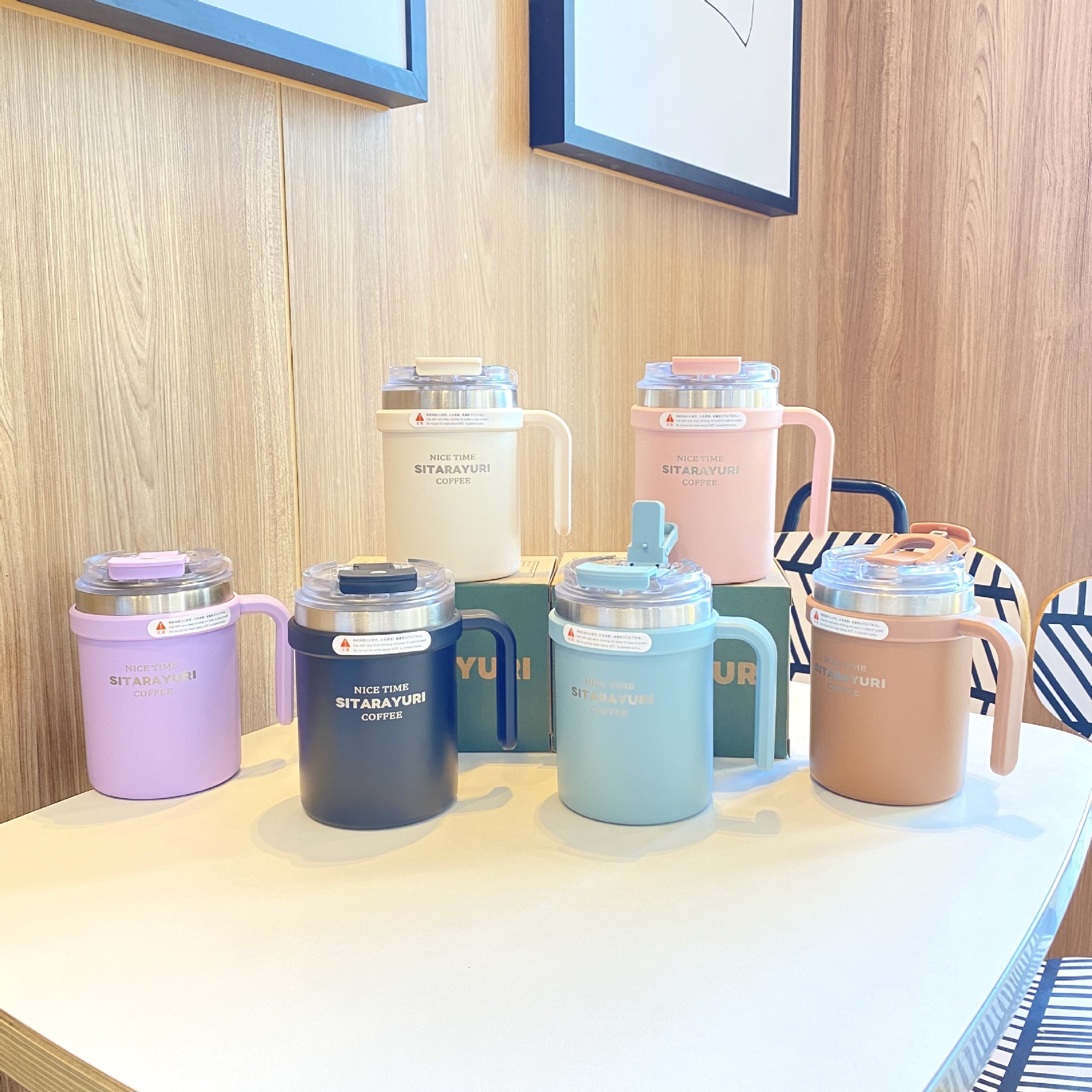 【客製】不鏽鋼馬克保溫杯