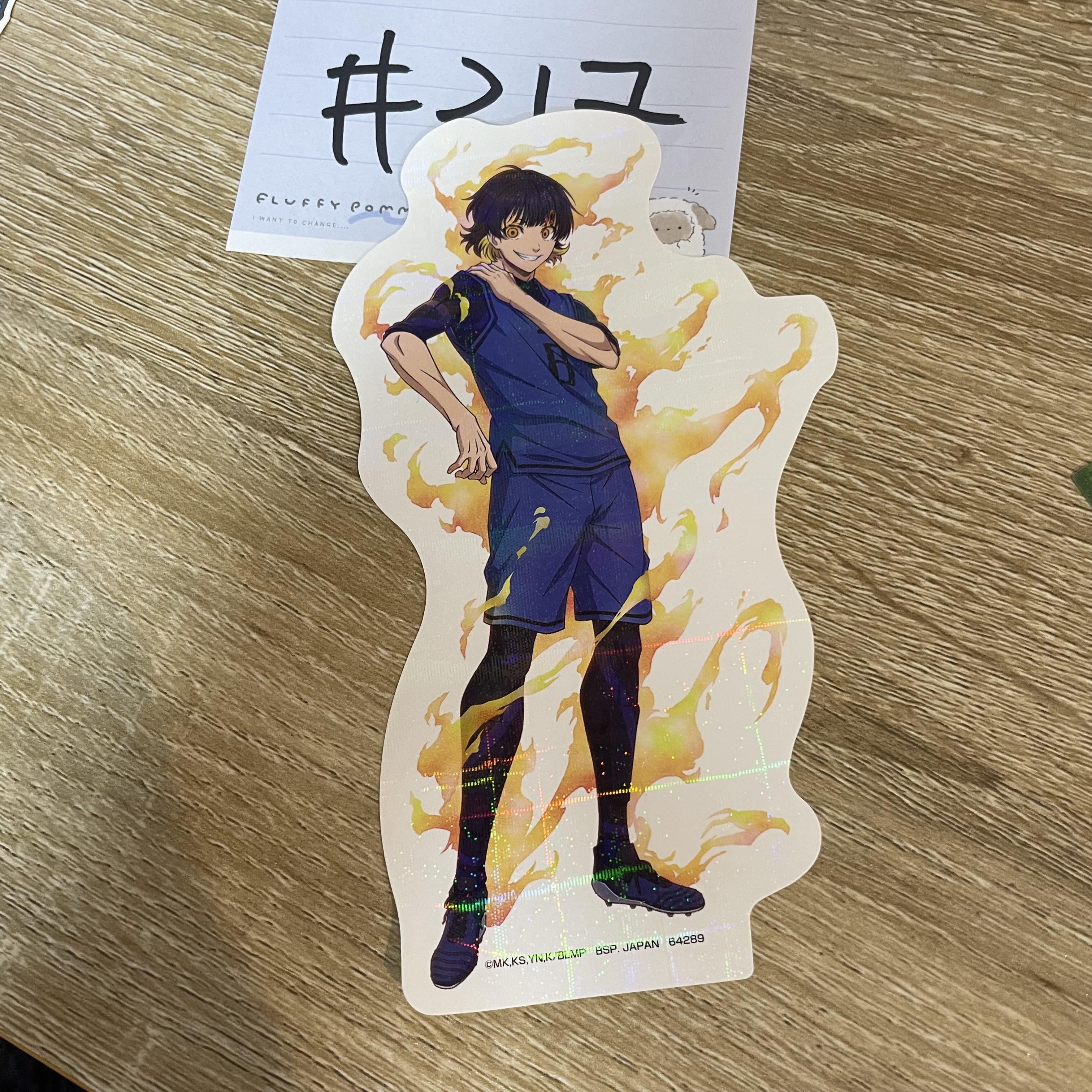 BlueLock  蜂樂 貼紙#217