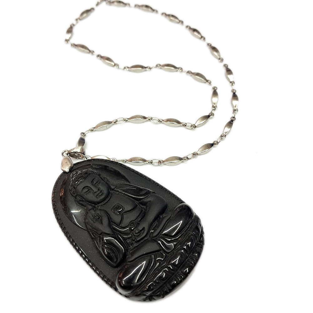 釋迦佛 {黑曜石} 墜飾【十方】141744