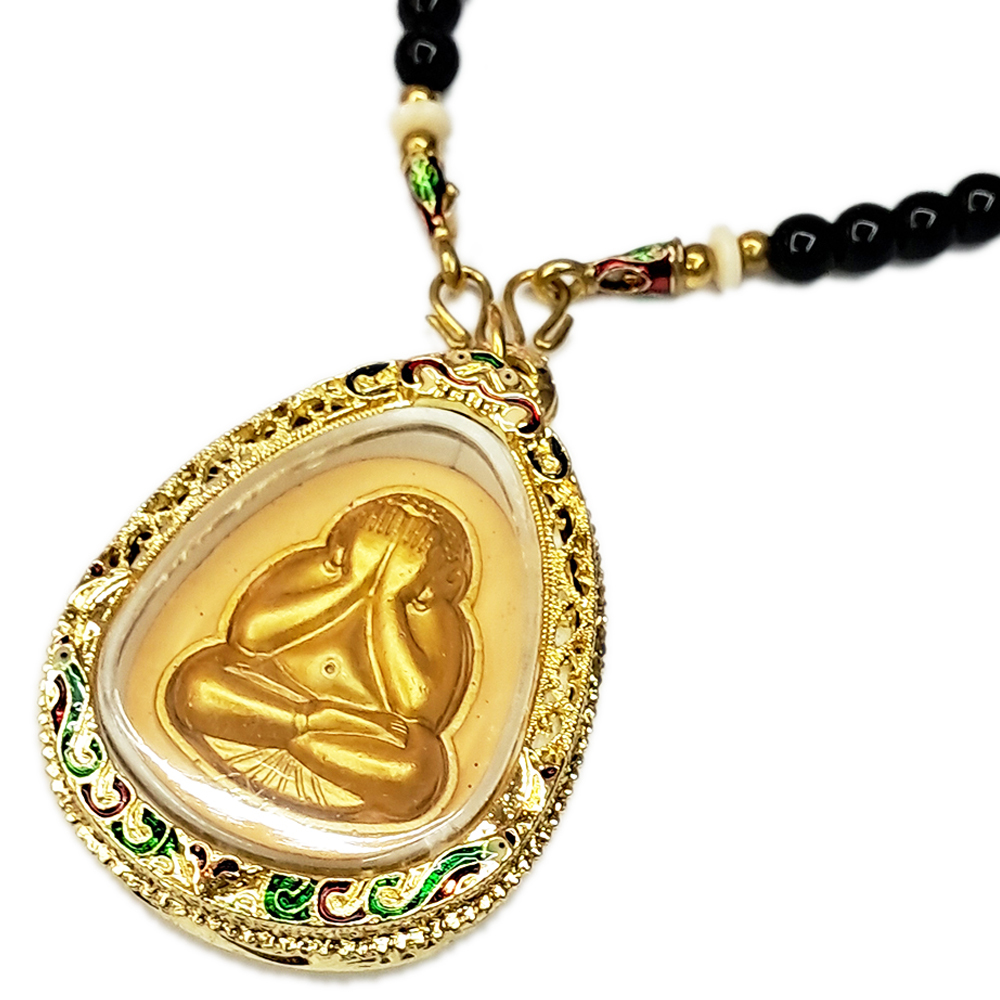 泰國佛牌正品龍婆大師掩面佛&項鍊【十方】149352